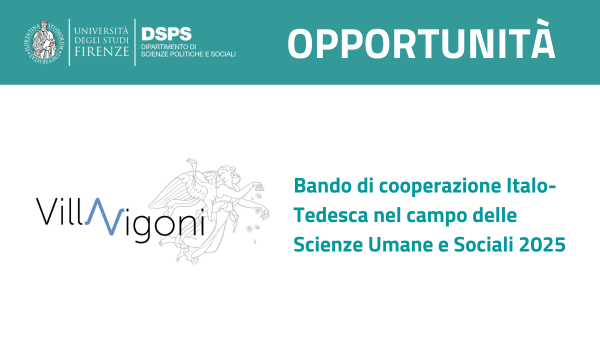 Bando di cooperazione Italo-Tedesca nel campo delle Scienze Umane e Sociali 2025