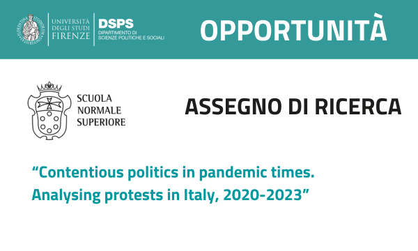 Selezione pubblica per assegno di ricerca presso la Scuola Normale Superiore di Pisa