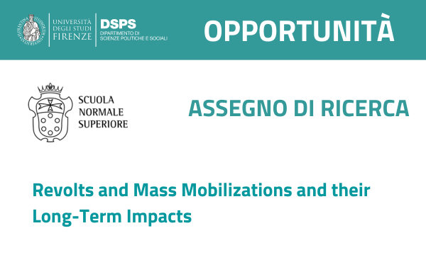 Selezione pubblica per assegno di ricerca presso la Scuola Normale Superiore di Pisa