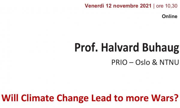 Will Climate Change lead to more Wars?