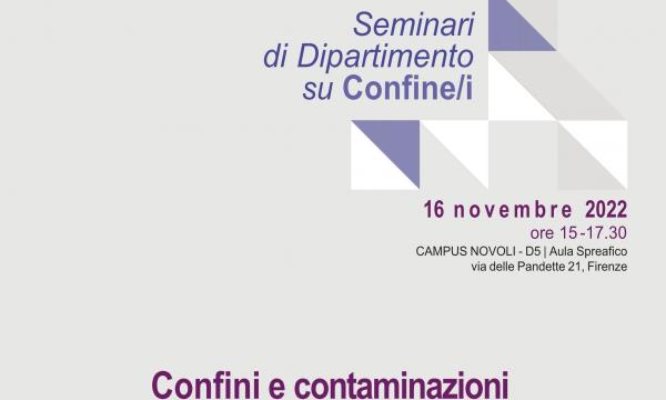 Confini e contaminazioni