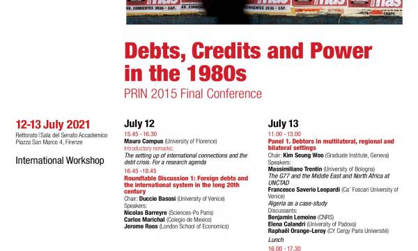 Debts, Credits and Power in 1980s