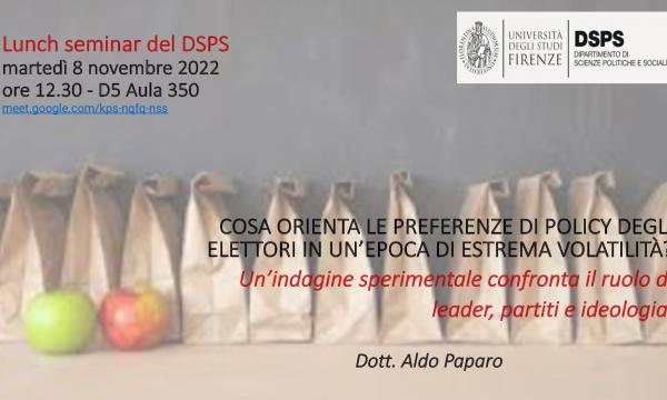 Cosa orienta le preferenze di policy degli elettori in un'epoca di estrema volatilità? Un’indagine sperimentale confronta il ruolo di leader, partiti e ideologia