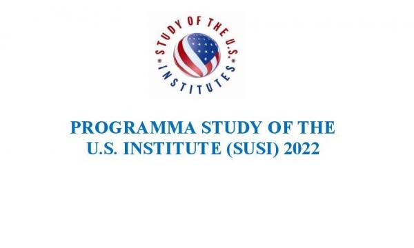 Programma SUSI (Study of the US Institute) 2022