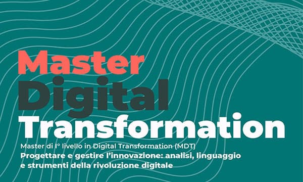 Master di I° Livello in Digital Transformation (MDT) - copertina